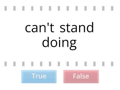 Gerunds and Infinitives 