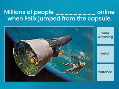 Past Continuous & Past Simple QUIZ