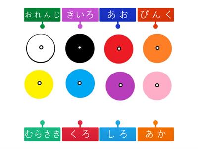 Cores em 日本語