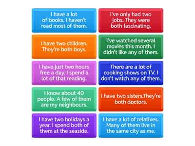Relative clauses with quantifiers