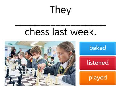 Simple Past - Regular Verbs