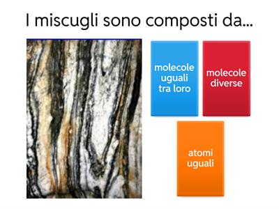 Le sostanze e i miscugli