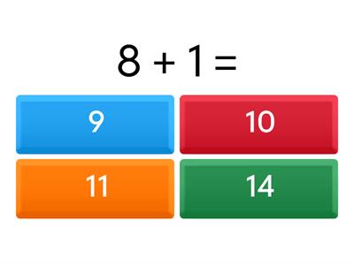 Събиране и изваждане до 10