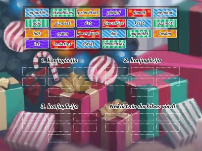  Darbības vārda konjugācijas