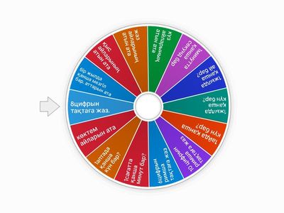 Сұрақтарға жауап бер