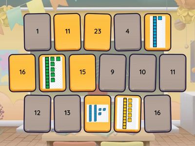 Blocs de base dix - 1 à 20