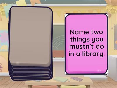 Modals - Speaking practice - 4th year