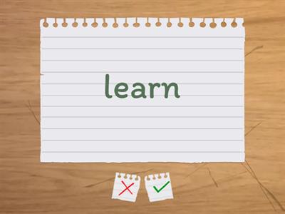 Headway, Elementary, Irregulars