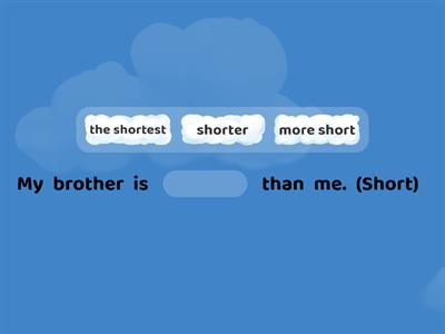 Comparatives