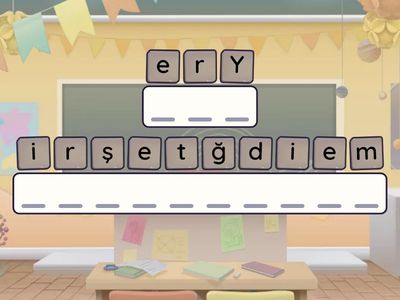 6. sınıf fen sürat ve hız anagram