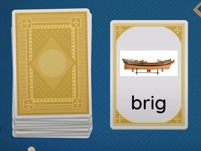 BR blends word cards