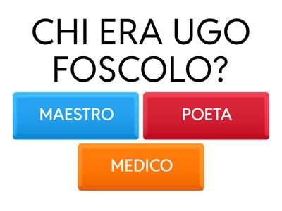 UGO FOSCOLO