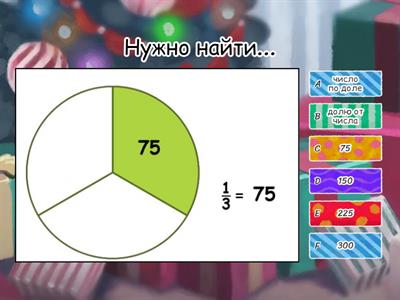 Доля от числа, число по доле