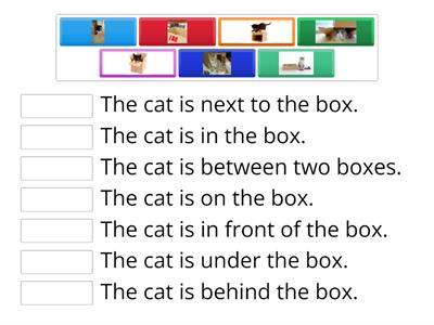 Prepositions of place 3