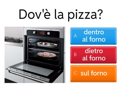 Quiz preposizioni di luogo+