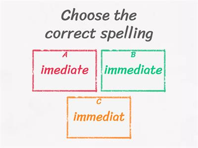 Spellings for Year 5&6