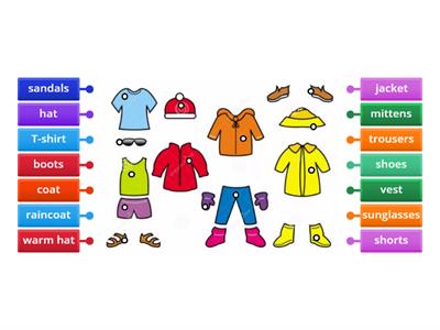 4 class. Topic "Clothes"