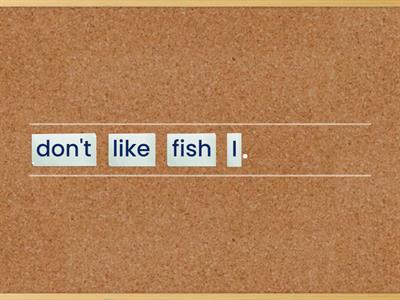 Simple Present (negative form)