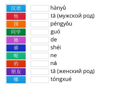 HSK1 lesson 4, pinin