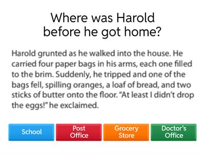 Inferencing Challenge: Inferencing Paragraphs