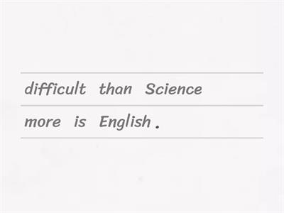 Comparatives