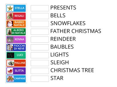 CHRISTMAS VOCABULARY (2^)