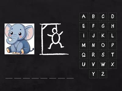 OD1 - animal words - hangman