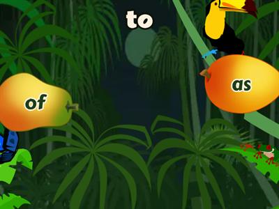 Sight Words - Set 1 - Flying Fruit