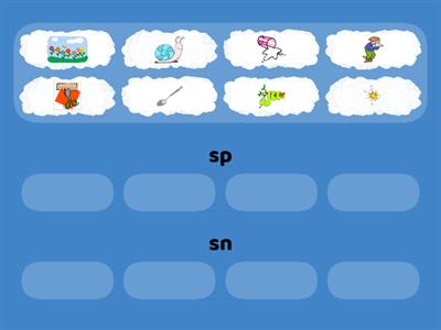 Blending Activity sp & sn