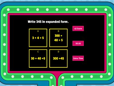 Standard/Expanded Form