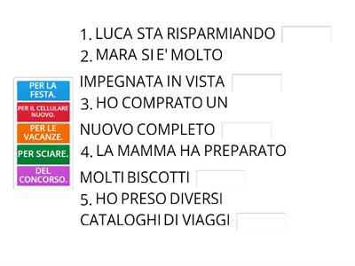 ANALISI LOGICA: COMPL. DI  FINE