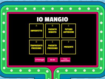 DIVERTIAMOCI CON I VERBI 