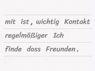 Nebensätze mit „dass“