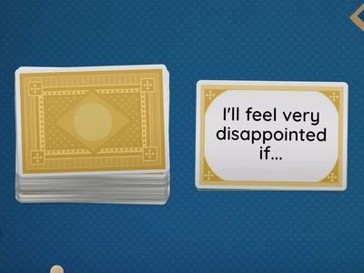 Zero and First conditional Cards