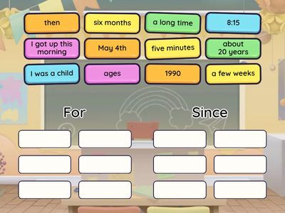 L6_U9B_Vocabulary (For or Since)