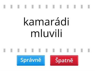 Český jazyk slovesa