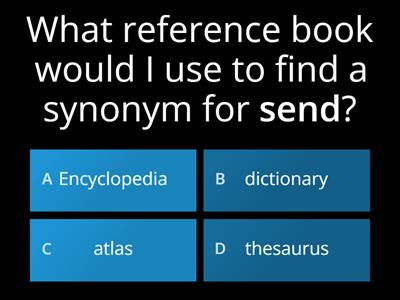 Reference Books post test