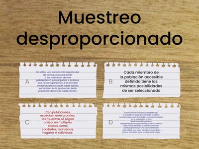 Métodos de muestreo probabilístico y no probabilístico 