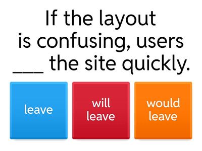 0, 1, 2, 3 Conditionals. Web Design