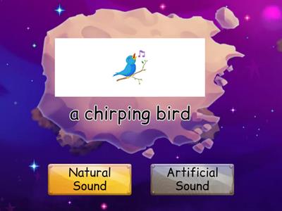 Natural or Artificial Sound