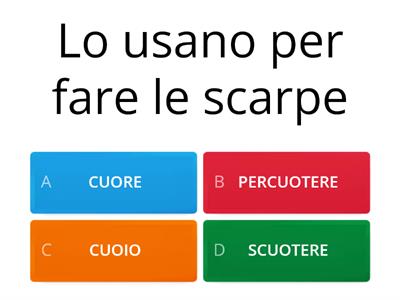 Le parole capricciose