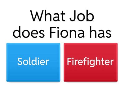 Fiona the FireFighter