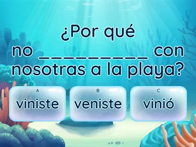 Pretérito Indefinido Irregulares