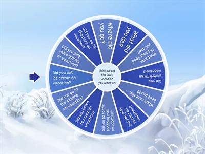 Vacation Questions- Kids