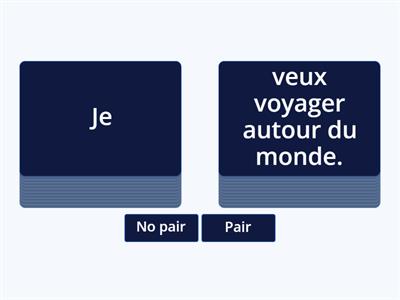 Si je le veux, je peux!