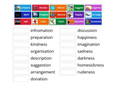 Solutions Elementary - 8E. Noun suffixes.