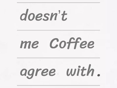Unit 6 / Eating well /Excuses for not eating something