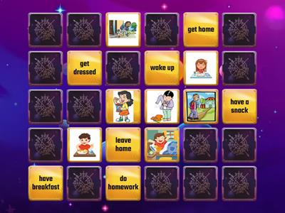 Комарова 5 класс Unit 3 Daily routines