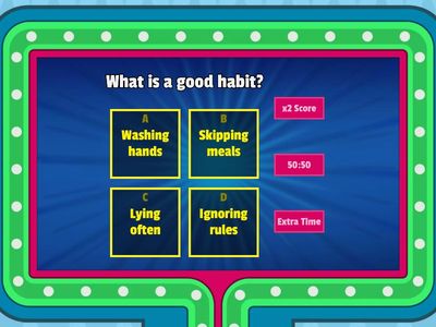 Head Start 6A Unit 2 - Good Habits Vocabulary Quiz
