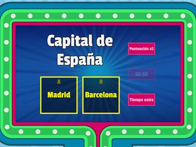 Concurso de preguntas - Capitales Europa